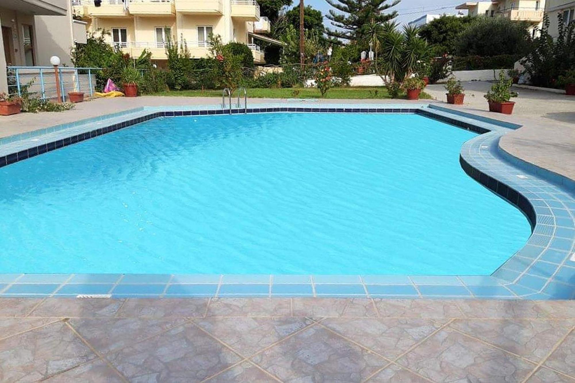 Litinas Apartments With Pool Агия-Марина Экстерьер фото