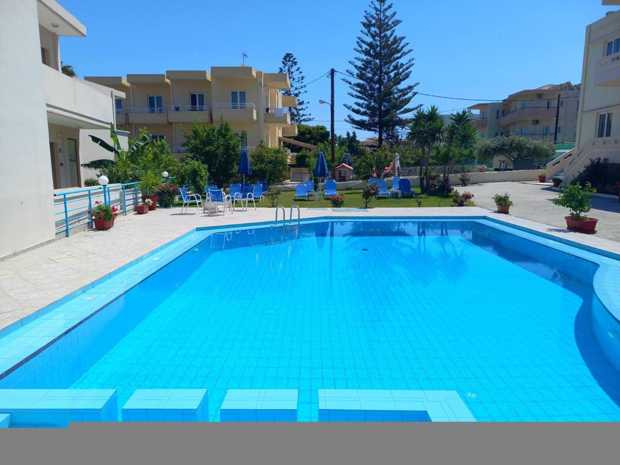 Litinas Apartments With Pool Агия-Марина Экстерьер фото